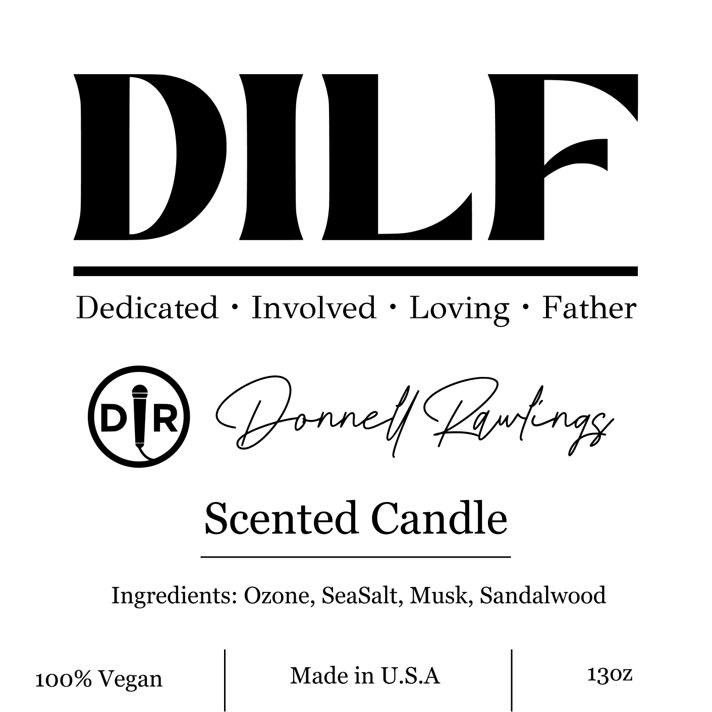 DILF - 13oz Soy Candle